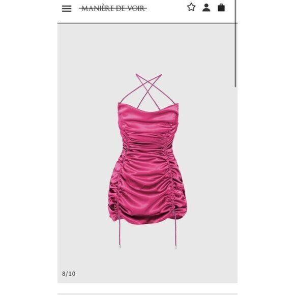 Maniere de Voir Pink Dress - Picture 1 of 16